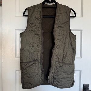 Barbour Polarquilt Zip-In Liner Vest/Gilet - XS